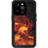 Fire Stalker Wolf by Tom Wood iPhone 15 Pro Waterproof Case